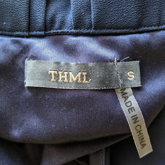 Anthro‎ THML halter dress, shear back, line… - Picture 9 of 12